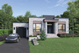 Modern House Plan - 91603 - Front Exterior
