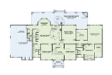 Colonial House Plan - Belvadere Court 98724 - 1st Floor Plan