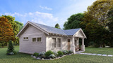 Craftsman House Plan - Little Ann 68070 - Left Exterior