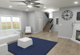 Traditional House Plan - 72822 - Family Room