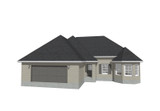 Traditional House Plan - 52568 - Front Exterior