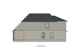 Traditional House Plan - 52568 - Rear Exterior