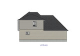 Traditional House Plan - 52568 - Left Exterior