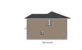 Cottage House Plan - 21345 - Right Exterior