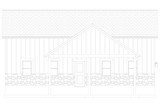 Craftsman House Plan - Monaco Garage 79293 - Left Exterior