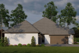 Craftsman House Plan - Aniston Place 19760 - Left Exterior
