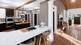 Craftsman House Plan - 80988 - Entrance