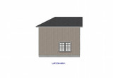 Cottage House Plan - 96305 - Left Exterior