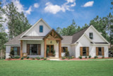 Craftsman House Plan - Cypress Court 88869 - Front Exterior