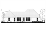 Craftsman House Plan - Cypress Court 88869 - Rear Exterior
