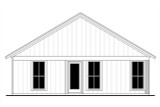 Country House Plan - Adeline 59604 - Rear Exterior