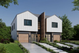Modern House Plan - Cambria 50780 - Front Exterior