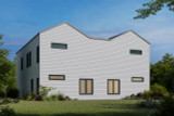 Modern House Plan - Cambria 50780 - Rear Exterior