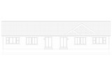 Craftsman House Plan - Lola Twin Home 69953 - Rear Exterior