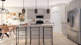 Secondary Image - Craftsman House Plan - Lola Twin Home 69953 - Kitchen