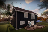 Craftsman House Plan - 39433 - Rear Exterior