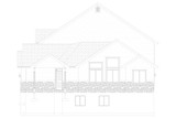 Craftsman House Plan - Huelva 4 Plex 10059 - Right Exterior