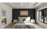 Craftsman House Plan - 10609 - Master Bedroom