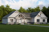 Craftsman House Plan - 31283 - Front Exterior