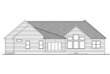 Craftsman House Plan - 31283 - Rear Exterior