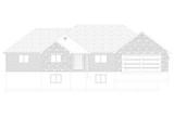 Craftsman House Plan - Westfield 60663 - Front Exterior