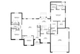 Craftsman House Plan - Westfield 60663 - 1st Floor Plan