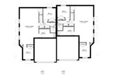 Craftsman House Plan - Auburn Duplex 93823 - Basement Floor Plan
