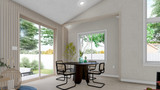 Craftsman House Plan - Auburn Duplex 93823 - Dining Room