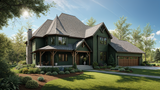 Victorian House Plan - Conrad B 37905 - Front Exterior