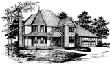 Victorian House Plan - Conrad B 37905 - Front Exterior