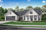 Farmhouse House Plan - Graham 87428 - Front Exterior
