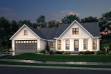 Farmhouse House Plan - Graham 87428 - Front Exterior