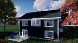 Ranch House Plan - 91232 - Rear Exterior