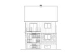 Farmhouse House Plan - 44875 - Rear Exterior