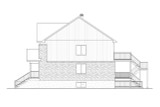 Farmhouse House Plan - 44875 - Right Exterior