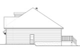 Country House Plan - 51046 - Right Exterior
