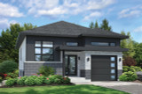 Modern House Plan - 93011 - Front Exterior