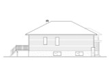 Modern House Plan - 93011 - Left Exterior