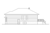 Modern House Plan - 93011 - Right Exterior