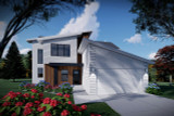 Modern House Plan - 84169 - Front Exterior