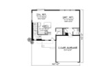 Modern House Plan - 84169 - 1st Floor Plan