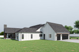 Farmhouse House Plan - Vida 28412 - Left Exterior