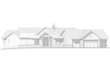Lodge Style House Plan - Wolf Mountain 98849 - Front Exterior