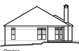 Traditional House Plan - Sturwyck 73418 - Rear Exterior
