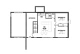 Modern House Plan - 12999 - Basement Floor Plan