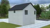 Cottage House Plan - Lind Garage 68757 - Rear Exterior