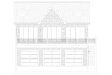 Cottage House Plan - Lind Garage 68757 - Front Exterior