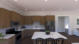 Cottage House Plan - Lind Garage 68757 - Kitchen