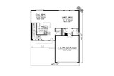 Prairie House Plan - 86498 - 1st Floor Plan