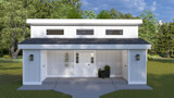 Modern House Plan - Buckner ADU 58645 - Front Exterior